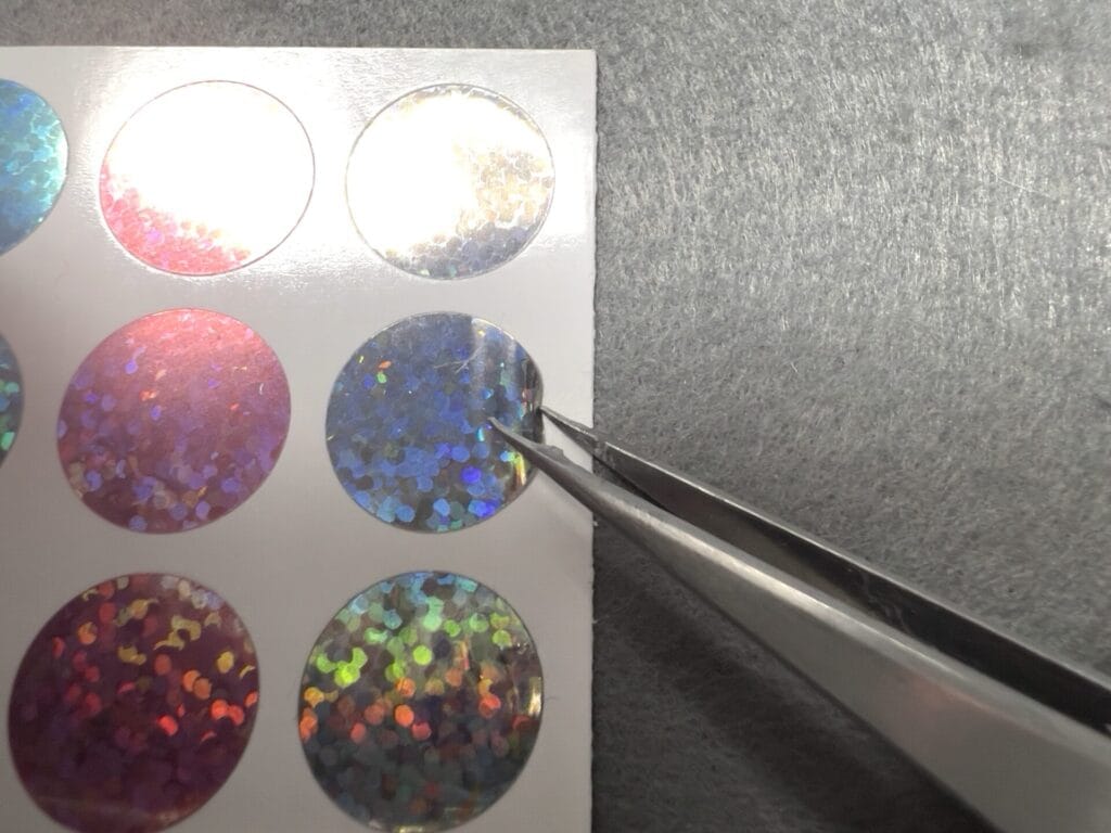 ダイソー　セリア　シール専用ピンセット