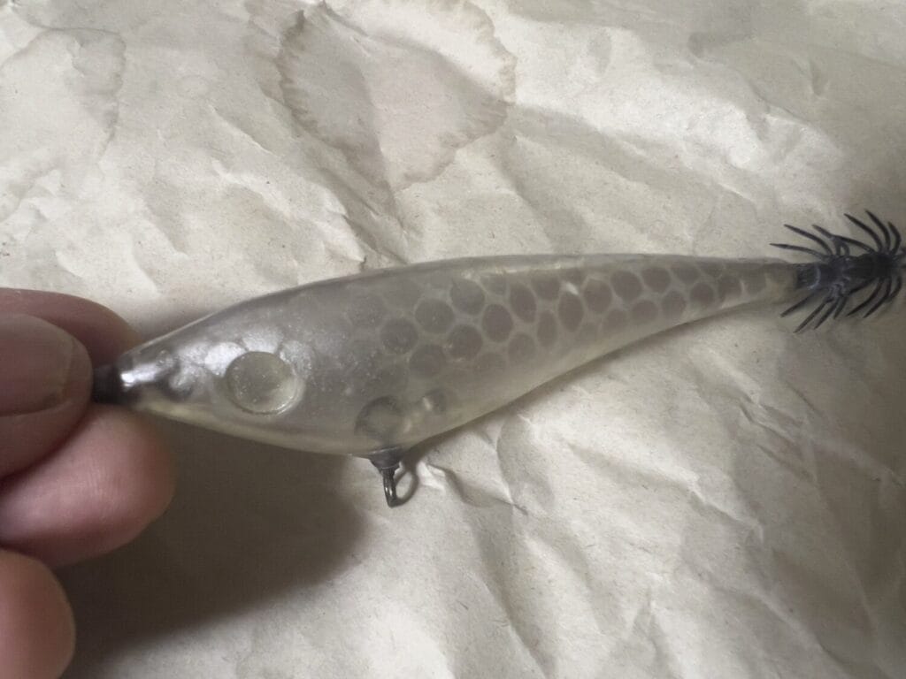 3Dプリンターで作ったコウイカ用スッテ