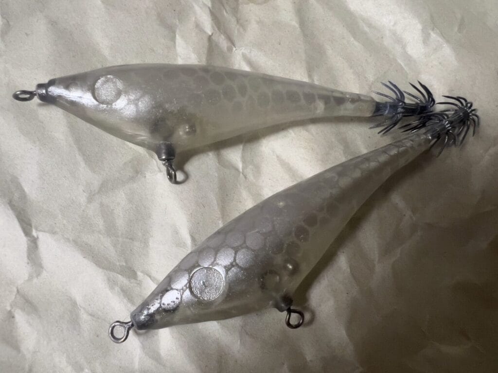 3Dプリンターで作ったコウイカ用スッテ