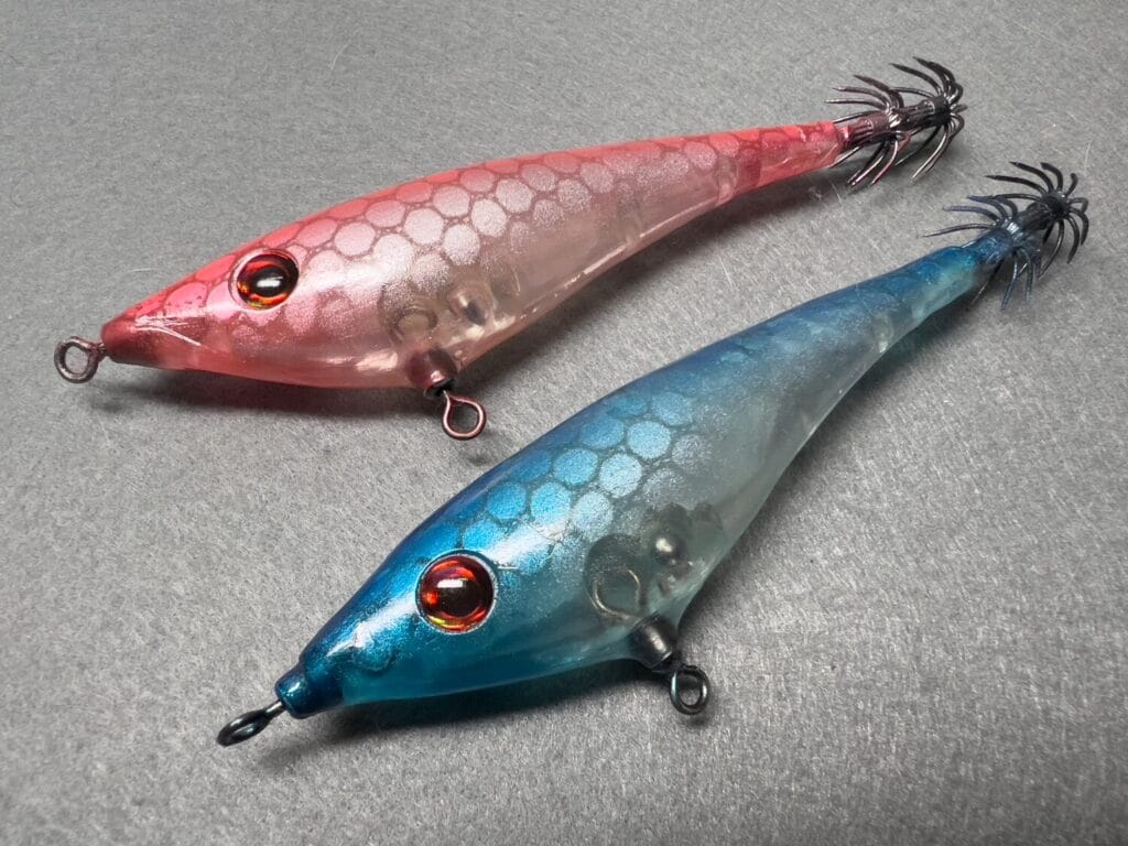 3Dプリンターで作ったコウイカ用スッテ