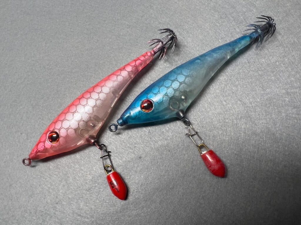 3Dプリンターで作ったコウイカ用スッテ