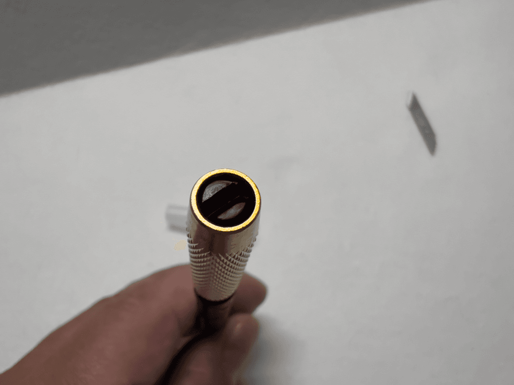 セリアのペーパークラフト用デザインナイフ ブラック