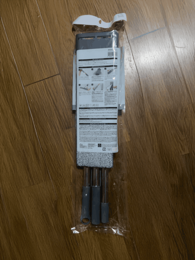 ダイソー「簡単水絞り3段モップ」