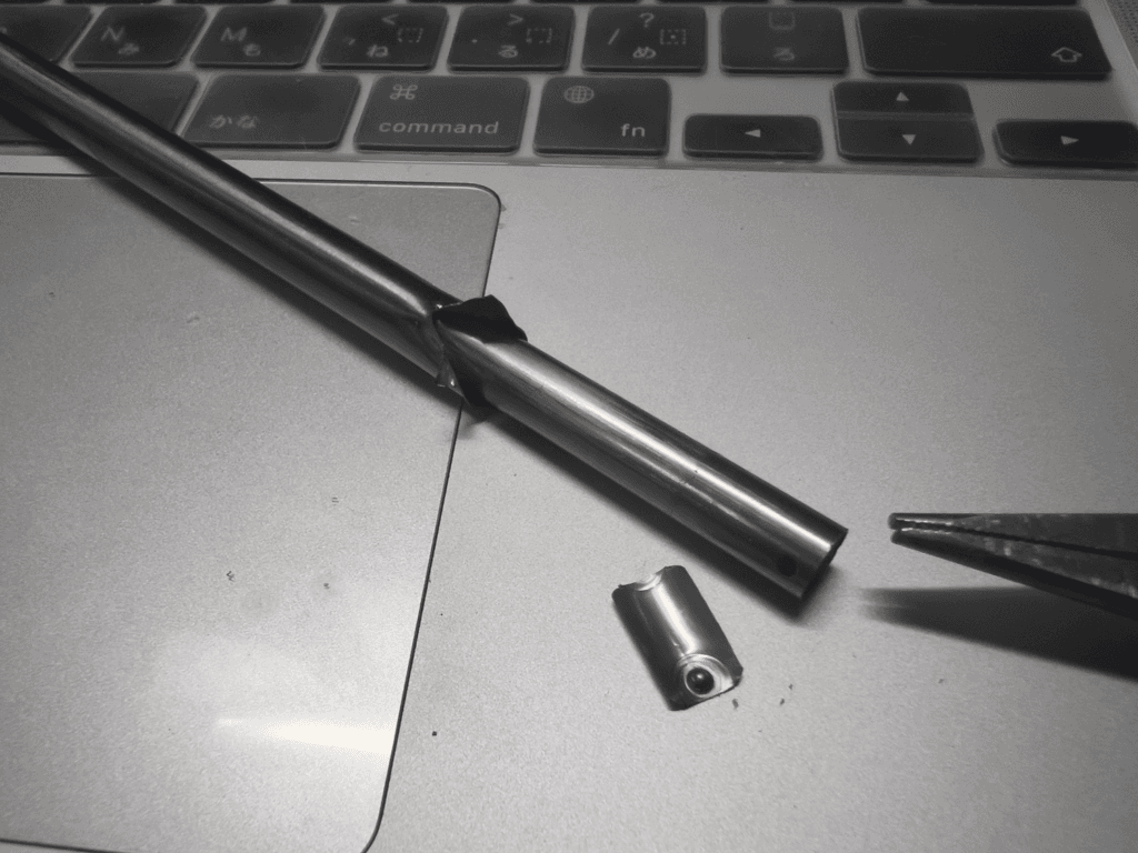 ダイソー　ピックアップツール　エア抜き