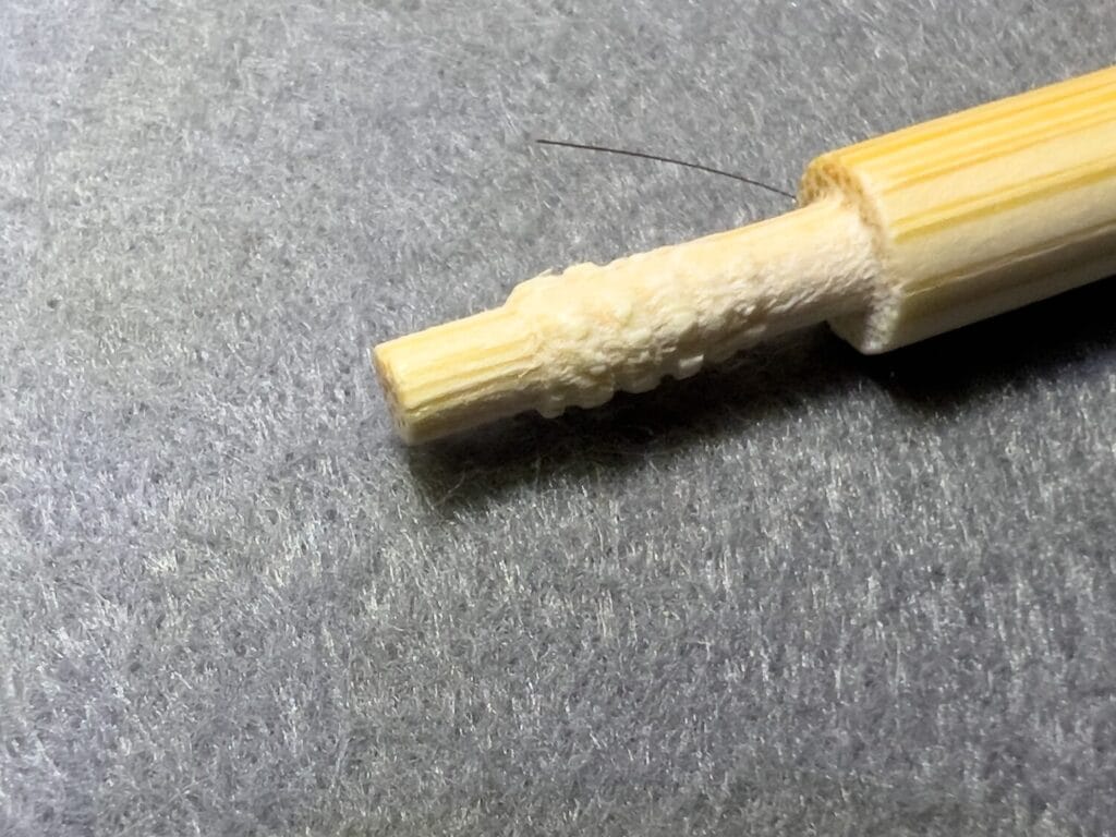 ダイソー　つなげて使える竹丸箸